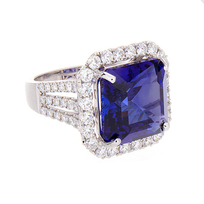 Tanzanite & Diamond Ring - Jewelry Store in St. Thomas | Beverly's Jewelry