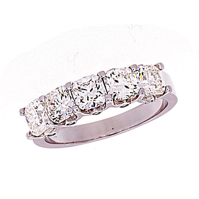 Ideal2 5 Stone Diamond Band - Jewelry Store in St. Thomas | Beverly's Jewelry