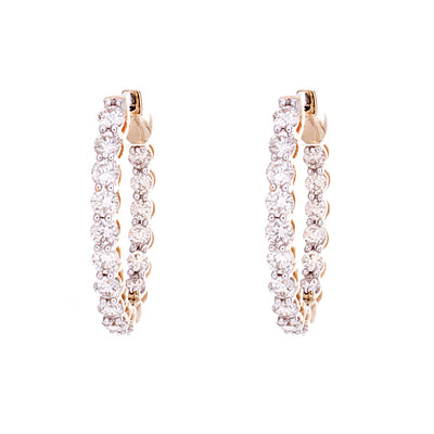 Diamond Hoop Earrings - Jewelry Store in St. Thomas | Beverly's Jewelry