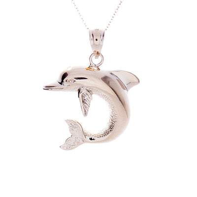 Gold Dolphin Pendant - Jewelry Store in St. Thomas | Beverly's Jewelry