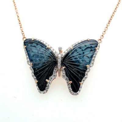 Tourmaline Butterfly Pendant - Jewelry Store in St. Thomas | Beverly's Jewelry