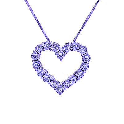 Diamond Heart Pendant - Jewelry Store in St. Thomas | Beverly's Jewelry