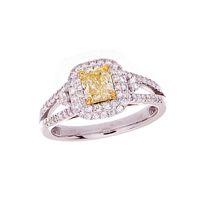 Fancy Yellow Diamond Ring - Jewelry Store in St. Thomas | Beverly's Jewelry