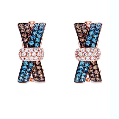 Multi Color Diamond Earrings - Jewelry Store in St. Thomas | Beverly's Jewelry