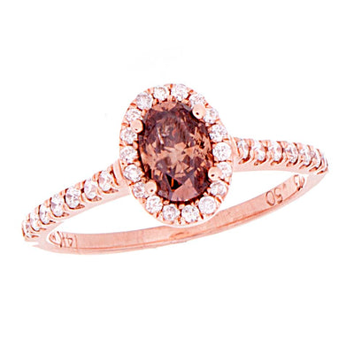Fancy Brown Solitaire Ring - Jewelry Store in St. Thomas | Beverly's Jewelry