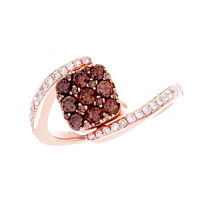 Blue and Brown Diamond Reversable Ring - Jewelry Store in St. Thomas | Beverly's Jewelry