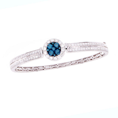 Blue Diamond Reversable Bangle - Jewelry Store in St. Thomas | Beverly's Jewelry