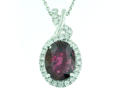 Ruby Pendant - KG337WR-1 - Jewelry Store in St. Thomas | Beverly's Jewelry