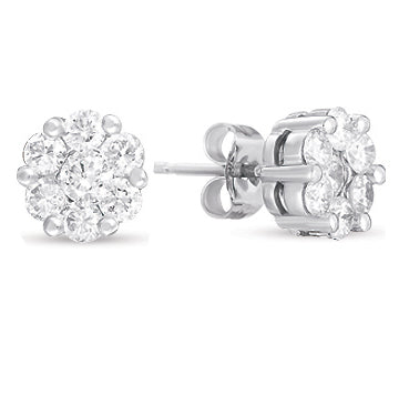 Diamond Earrings - EDD2083 - Jewelry Store in St. Thomas | Beverly's Jewelry