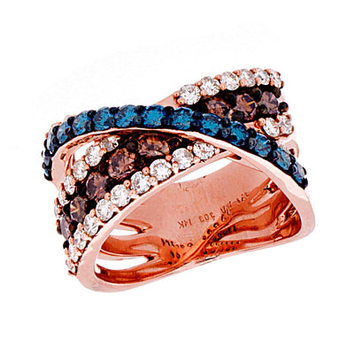 Multi Color Diamond Ring - Jewelry Store in St. Thomas | Beverly's Jewelry