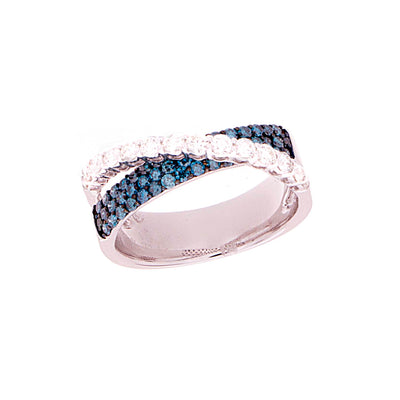 Blue Diamond Ring - Jewelry Store in St. Thomas | Beverly's Jewelry