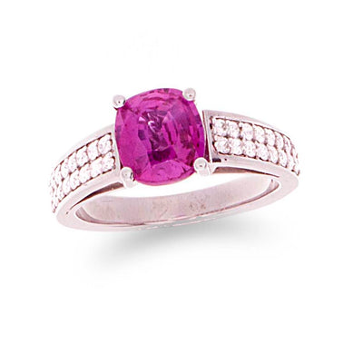 Pink Sapphire Ring - Jewelry Store in St. Thomas | Beverly's Jewelry