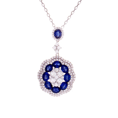 Sapphire Pendant - Jewelry Store in St. Thomas | Beverly's Jewelry