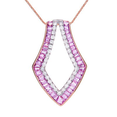 Pink Sapphire Pendant - Jewelry Store in St. Thomas | Beverly's Jewelry