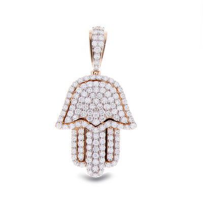 Diamond Hamsa Pendant - Jewelry Store in St. Thomas | Beverly's Jewelry