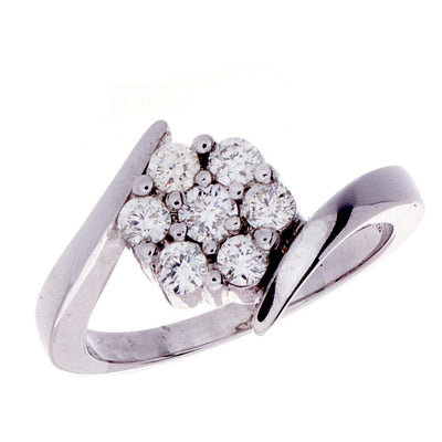 Flower Diamond Ring - Jewelry Store in St. Thomas | Beverly's Jewelry