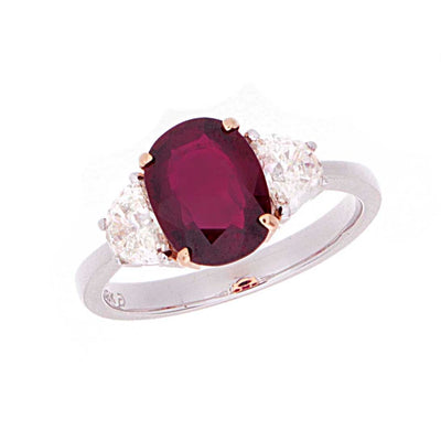 Vivid Red Ruby Ring - Jewelry Store in St. Thomas | Beverly's Jewelry