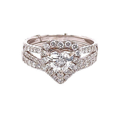 Hear Shaped Diamond Solitaiare - Jewelry Store in St. Thomas | Beverly's Jewelry