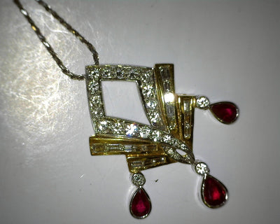 Ruby Pendant - SID5DXKL - Jewelry Store in St. Thomas | Beverly's Jewelry