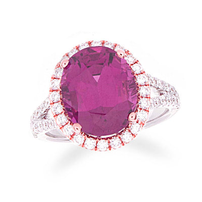 Purple Garnet Ring - Jewelry Store in St. Thomas | Beverly's Jewelry