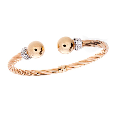 Fancy Gold Bangle - Jewelry Store in St. Thomas | Beverly's Jewelry