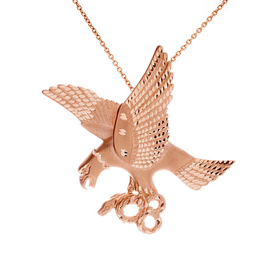Gold Eagle Pendant - Jewelry Store in St. Thomas | Beverly's Jewelry