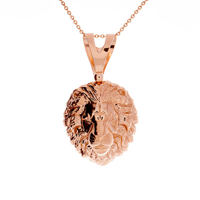 Gold Lion Head Pendant - Jewelry Store in St. Thomas | Beverly's Jewelry