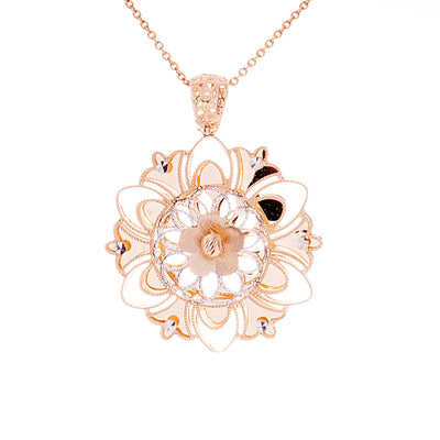 Flower Pendant - Jewelry Store in St. Thomas | Beverly's Jewelry