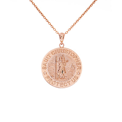 Gold St. Christopher Pendant - Jewelry Store in St. Thomas | Beverly's Jewelry