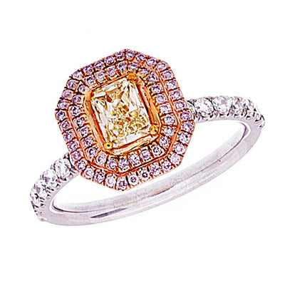 Fancy Yellow Diamond Ring - Signature Collection - Jewelry Store in St. Thomas | Beverly's Jewelry