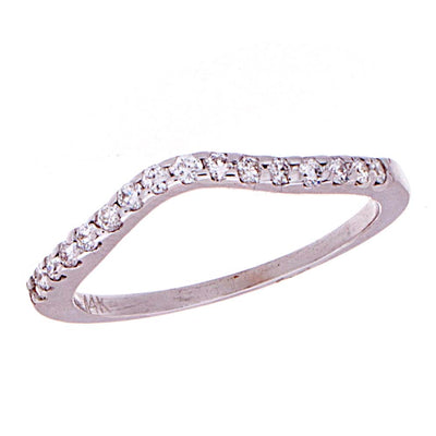 Curved Diamond Band - Jewelry Store in St. Thomas | Beverly's Jewelry
